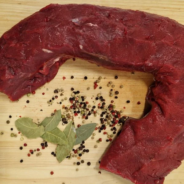 Venison striploin