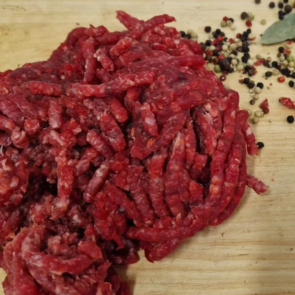 Minced venison